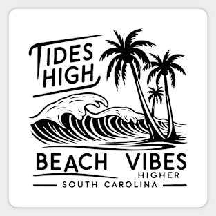 South Carolina Beach Summer Vacation Magnet